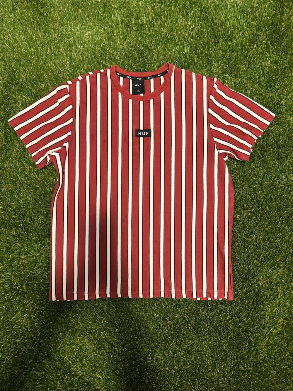 HUF heavyweight striped shirt